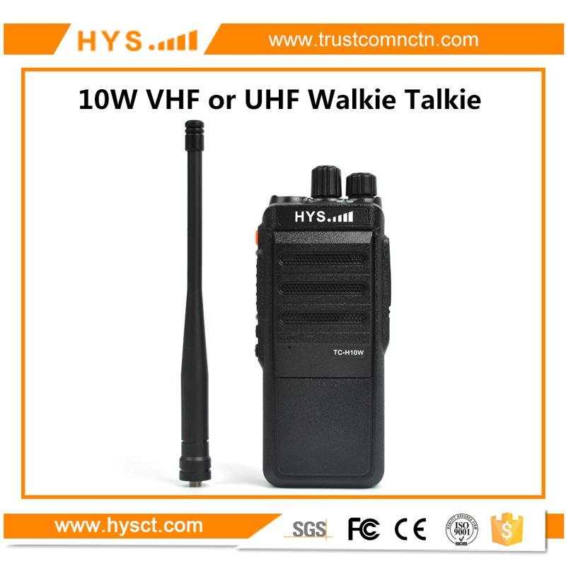 High Power 10W VHF or UHF Walkie Talkie