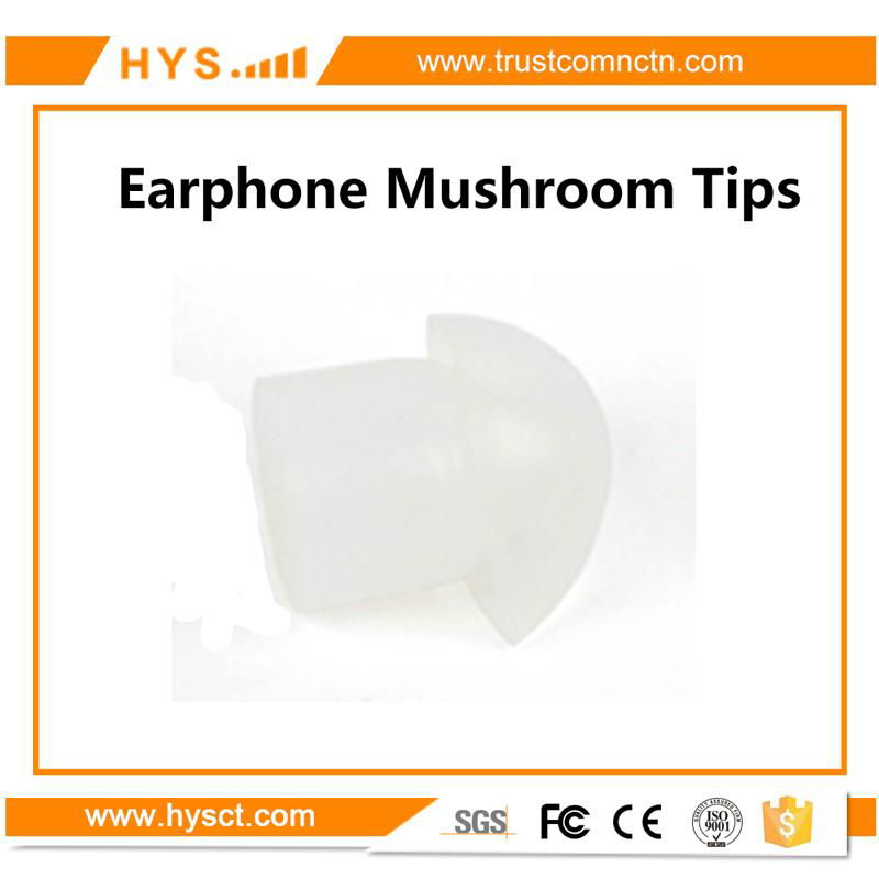 Mushroom Ear tip for Audio Tube Type Earphone 