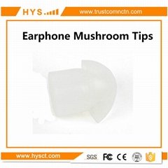 Mushroom Ear tip for Audio Tube Type Earphone 