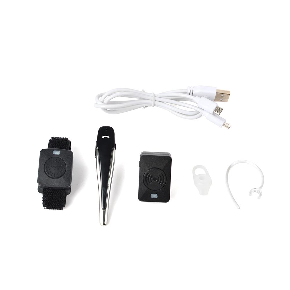 Bluetooth Acoustic Tube Earpiece Headset For Two Way Radio Baofeng Kenwood TK 