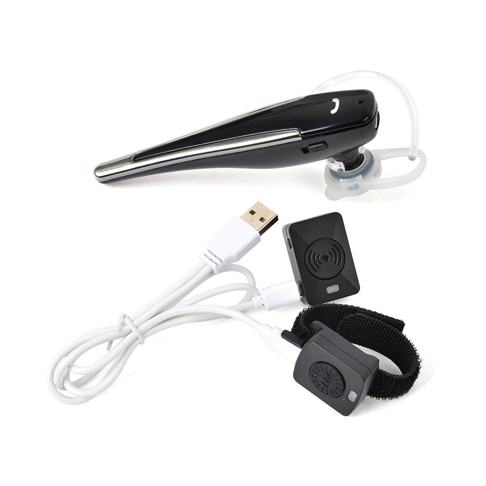Bluetooth Acoustic Tube Earpiece Headset For Two Way Radio Baofeng