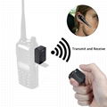 2 Pin Wireless Two Way Radio Earpiece Bluetooth Walkie Talkie Headset with PTT  2