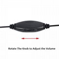 D-Shape Listen/Receive Only 3.5mm Plug  Walkie Talkie Headset 5