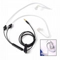 Covert Acoustic Air Tube Headphone with