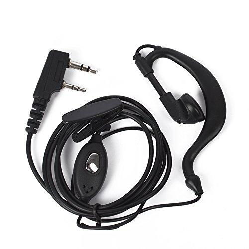 Walkie Talkie G Shape Earhook Earpiece Earphone