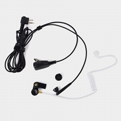 Covert Acoustic Air Tube Earpiece/In-Ear Headset Dual Purposewith MIC 