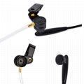 Covert Acoustic Air Tube Earpiece/In-Ear Headset Dual Purposewith MIC 