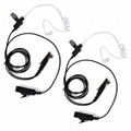 Covert Acoustic Air Tube Earpiece FBI