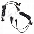 Covert Acoustic Air Tube In-Ear  Dual Purpose  with PTT MIC  1