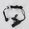 Transparent Tube Earphone For FM Transceiver TC-807-1