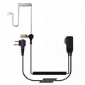  Surveillance Headset Earpiece PTT Mic TC-801M