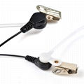  Surveillance Headset Earpiece PTT Mic TC-801M