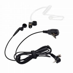 Surveillance Headset Earpiece PTT Mic with Extra Acoustic Tube EarpieceKHYS02-SP