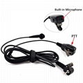 Surveillance Headset Earpiece PTT Mic with Extra Acoustic Tube EarpieceKHYS02-SP 2