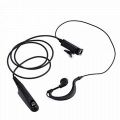 HYS Handheld Ham Radio Earpiece earphone headset with PTT Mic