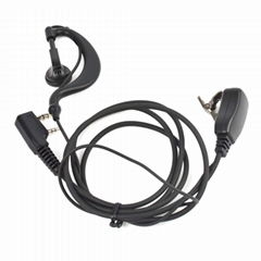 Ham Radio Earphone Headset PTT Mic Police Earpiece 888S