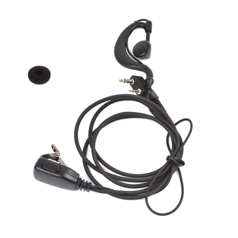 Ham Radio Earphone Headset PTT Mic Police Earpiece 888S HYS 888S