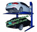 Car Parking Lift 2 post elevator family double garage parking at basement