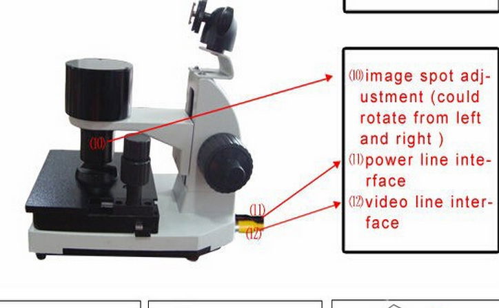 Portable Nail fold microcirculation microscope 2
