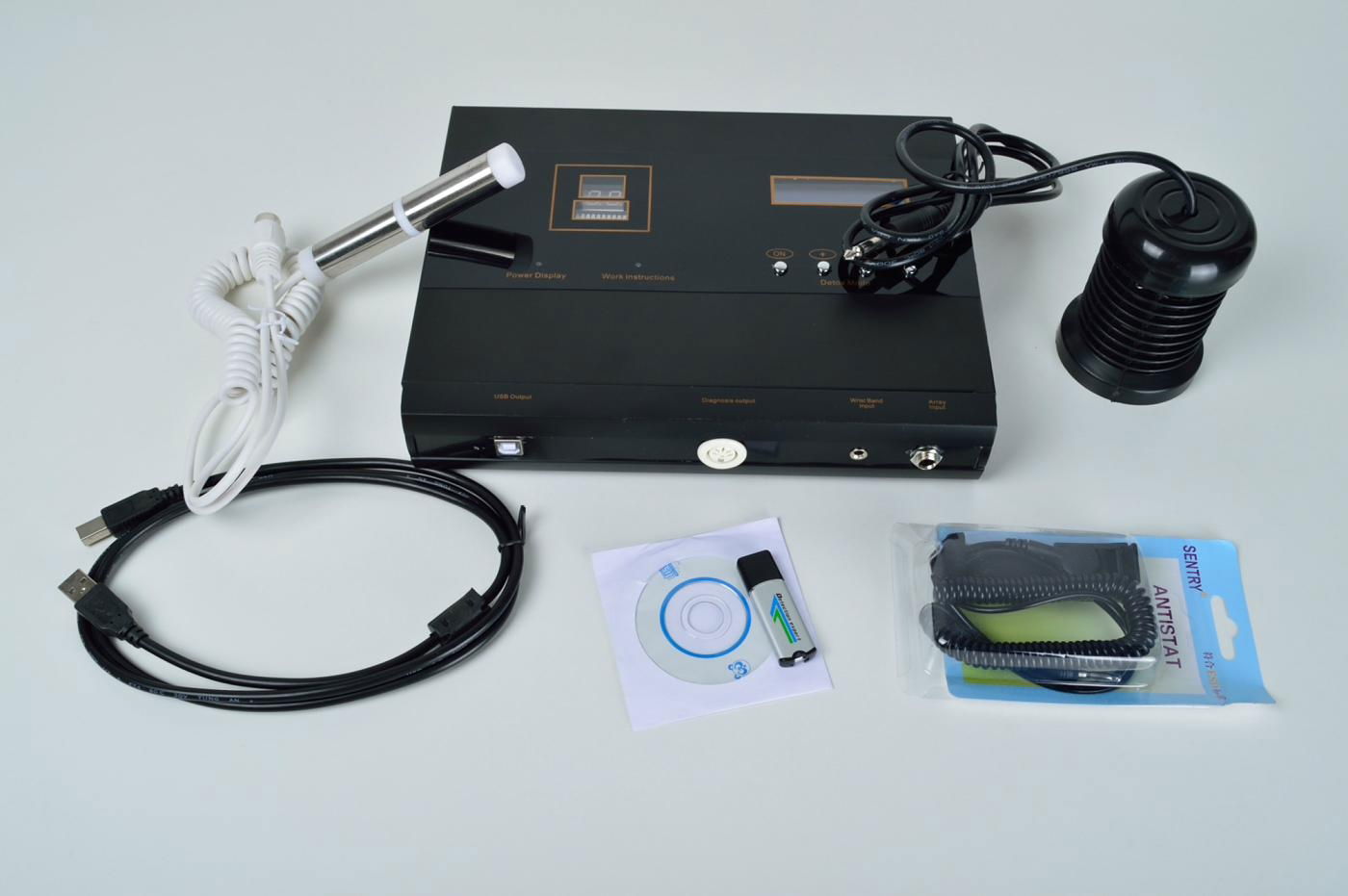 Quantum magnetic analyzer with detox foot spa 4