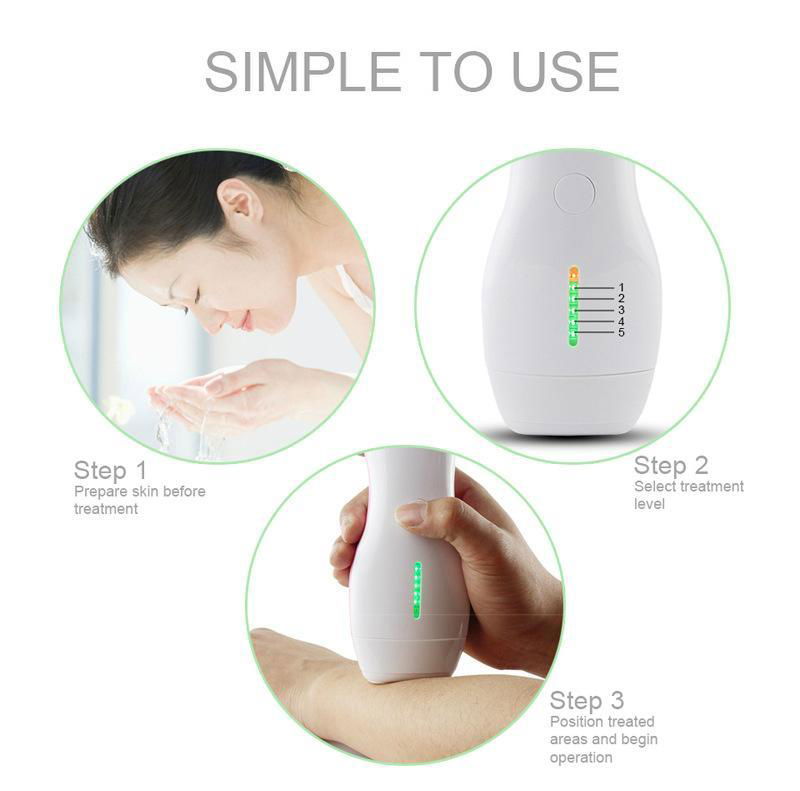 Household portable laser hair removal for women and man 2