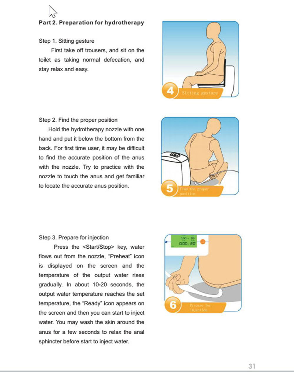 Portable Colon Hydrotherapy System, Home Colon Enema Kit 4