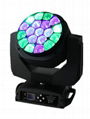 19x15w K10 zoom LED big bee eyes wash