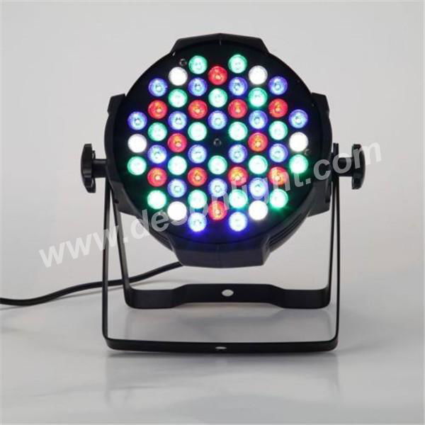 pro 54pcs 3w LED rgbw PAR can uplight led stage light 3