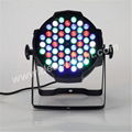 pro 54pcs 3w LED rgbw PAR can uplight led stage light