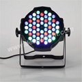 pro 54pcs 3w LED rgbw PAR can uplight led stage light 3