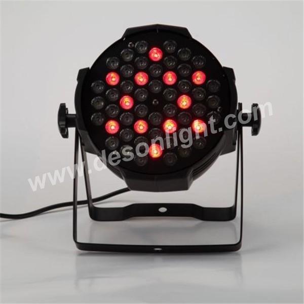 pro 54pcs 3w LED rgbw PAR can uplight led stage light 4