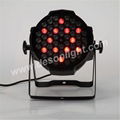 pro 54pcs 3w LED rgbw PAR can uplight led stage light 4