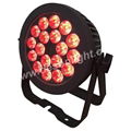 IP65 Waterproof LED PAR LIGHT RGBWA UV 6in1 18X18W FLAT PAR LP-224