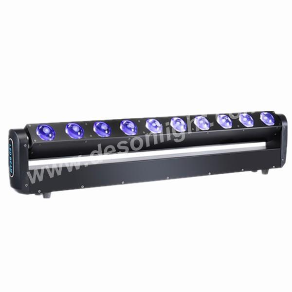 10x40W rgbw led wall washer beam moving head dmx matrix dj light LM-1040 2