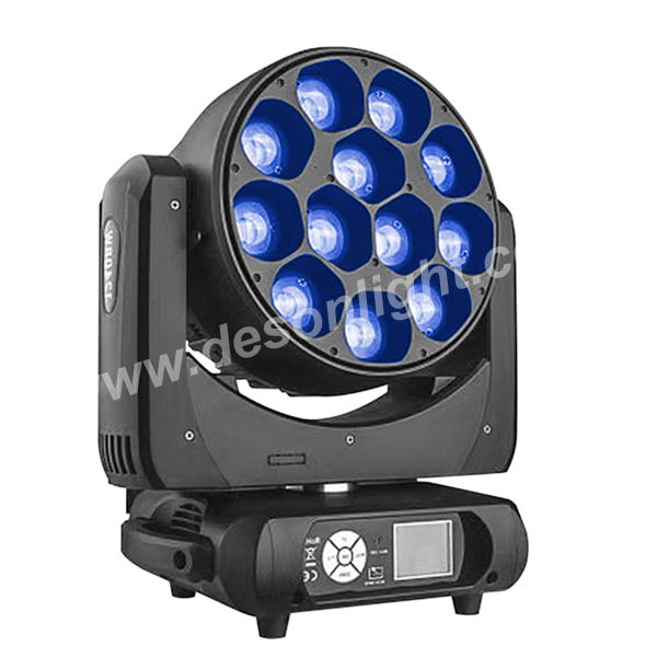 high power 12x40w wash zoom led moving head LM-1240 2