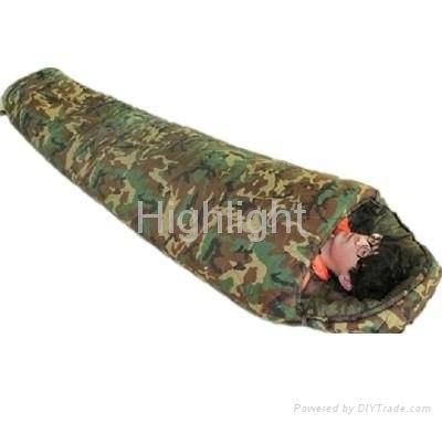 High qualified military mummy sleeping bag 2