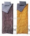 Hot envelope sleeping bag for 3 season