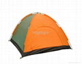 Outdoor 3~4 person double layer waterproof camping tent 2