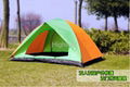 2 person fiberglass waterproof camping tent 2