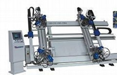 Aluminum Window And Door Machine-CNC Vertical Four-point Corner Crimping Machine