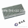 3.0mm dot-matrix display red+green