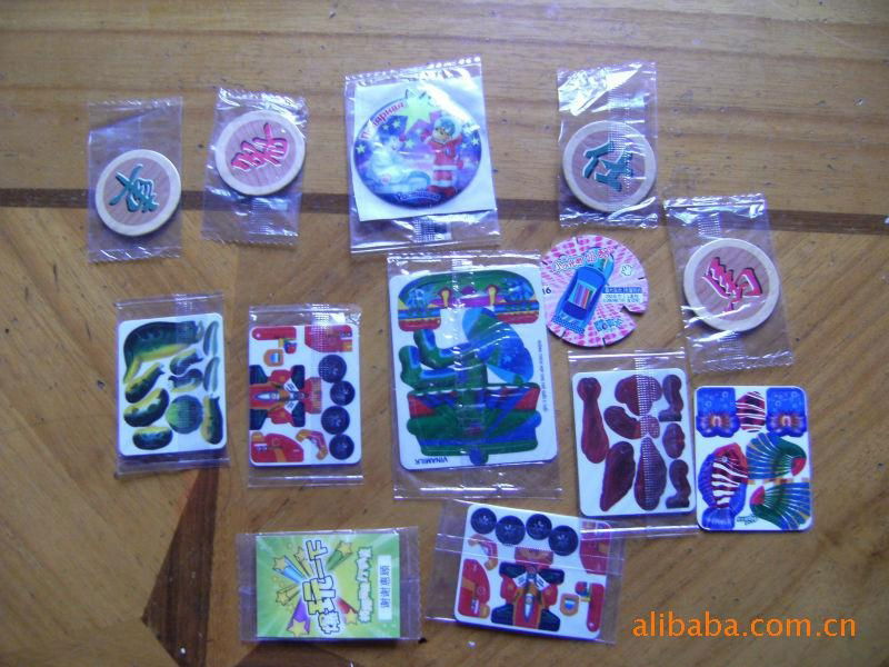 Valet packaging Puzzle Stickers Cards Packaging Processing 4