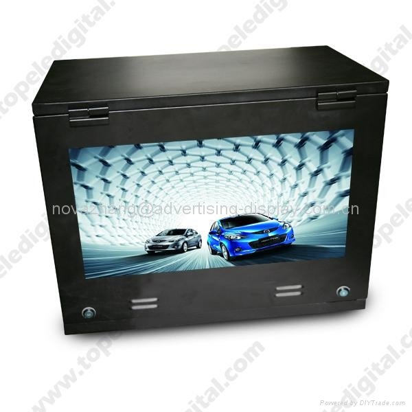 best model for gas Water-proof high brightness 17 inch programmable lcd display