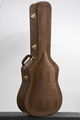 Wooden acoustic guitar case