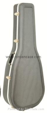 Acoustic PVC guitar case ,wodoen acoustic guitar bag