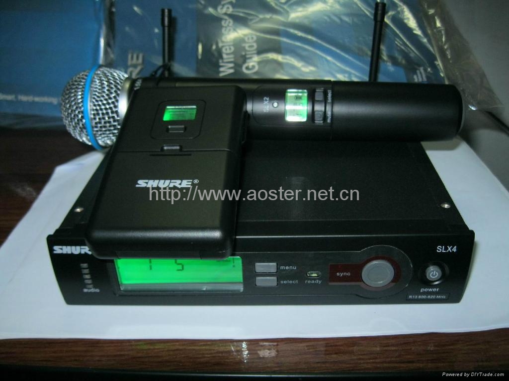 Shure Wireless Microphone SLX24/BETA58 - China - Manufacturer - Shure Wireless Microphone SLX24/BETA58 - China - Manufacturer -