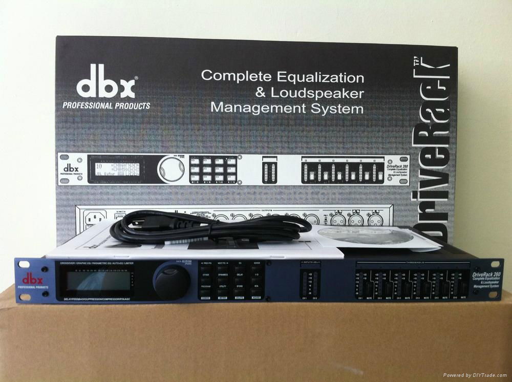 DBX Drive Rack 260/Exporting Version Speaker management 2