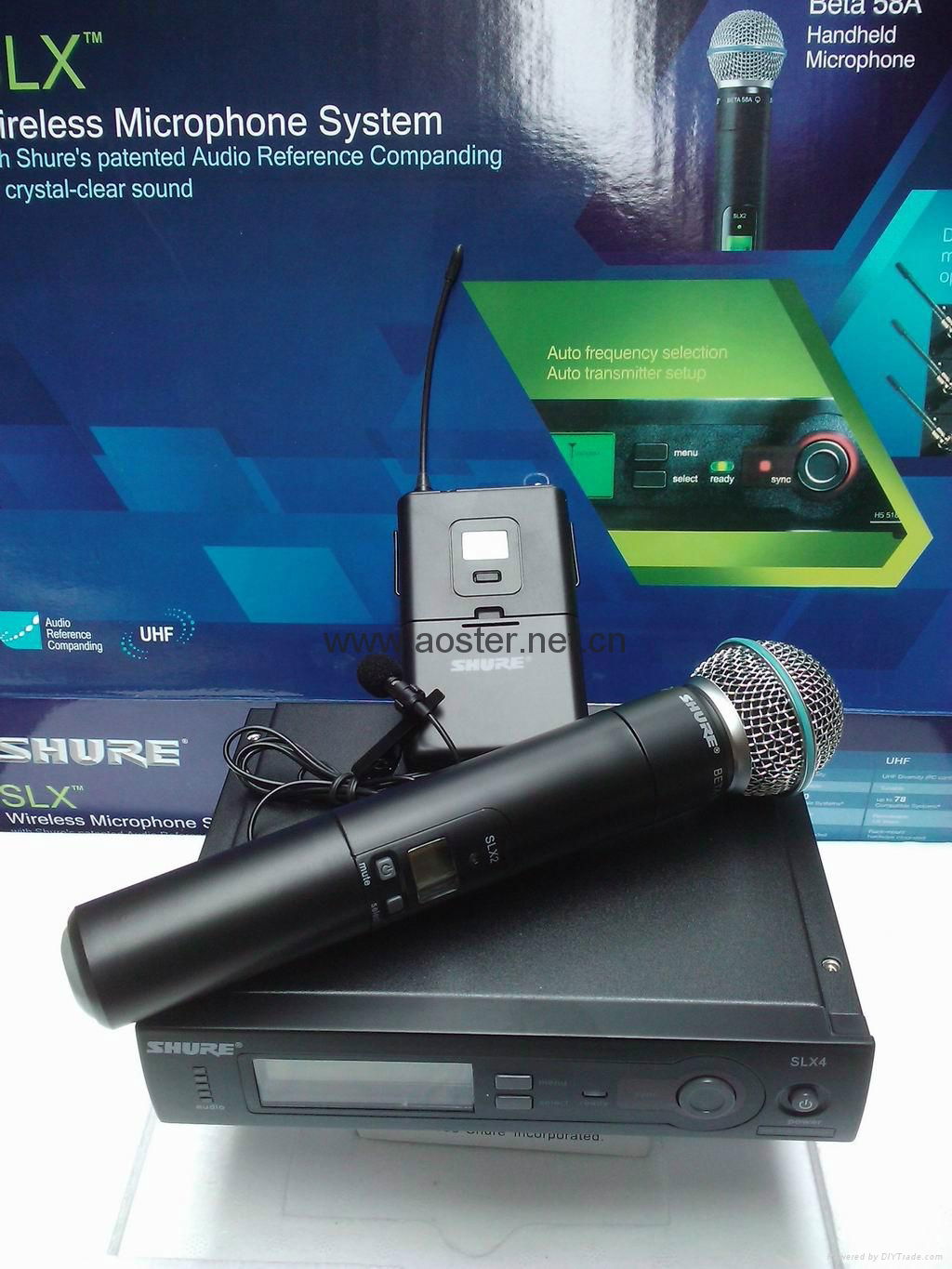 Shure Wireless Microphone SLX24/BETA58 4