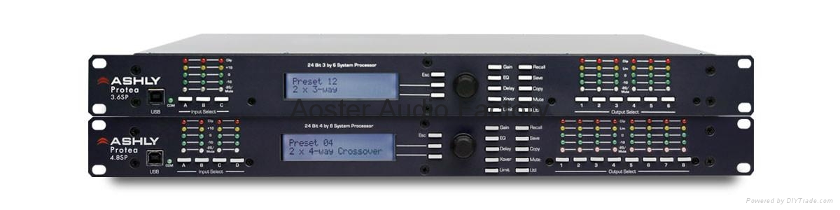 Ashly 4.8SP Loudspeaker Management System/4 Input,8Output 2