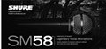 SHURE SM58LC Vocal Microphone(Exporting Version 1:1 Top) 4